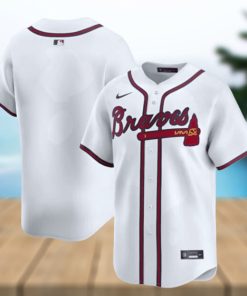 Atlanta Braves Nike MLB Limited Home Jersey Mens