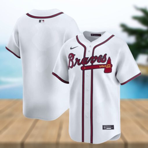 Atlanta Braves Nike MLB Limited Home Jersey Mens