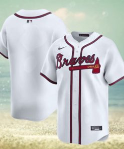 Atlanta Braves Nike MLB Limited Home Jersey Mens