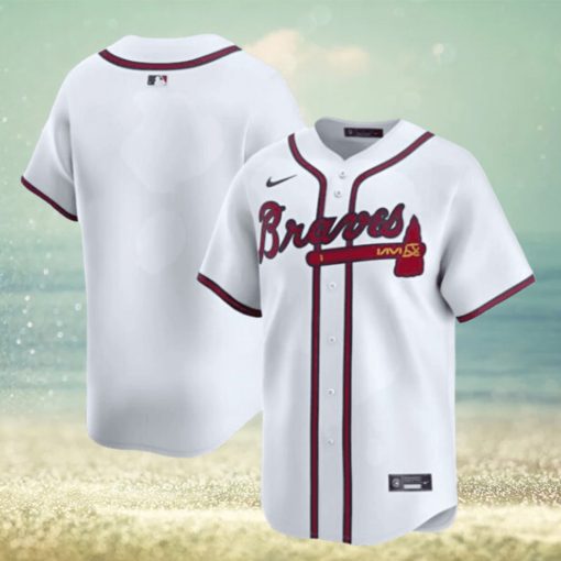 Atlanta Braves Nike MLB Limited Home Jersey Mens