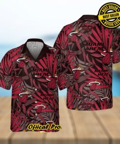 Authentic Aloha Shirt with Tropical Vibe Miami Heat