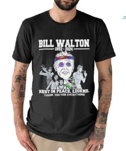 Awesome Bill Walton Rest In Peace Legend Thank You For Everything Shirt