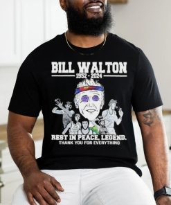 Awesome Bill Walton Rest In Peace Legend Thank You For Everything Shirt