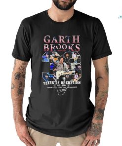 Awesome Garth Brooks 39 Years Of Operation 1985 2024 Thank You For The Memories Shirt
