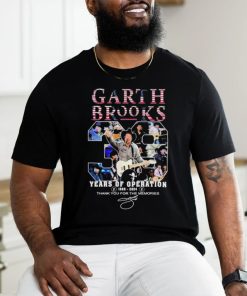 Awesome Garth Brooks 39 Years Of Operation 1985 2024 Thank You For The Memories Shirt