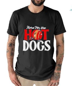 Awesome Here For The Hot Dogs Shirt