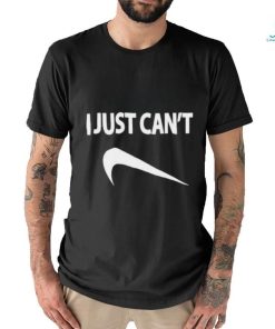 Awesome I Just Can’t Symbol Nike Swoosh Down Reverse 2024 T Shirt