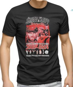 Awesome Jurgen Klopp End Of An Era You Will Never Walk Alone 2015 2024 Thank You For The Memories Shirt