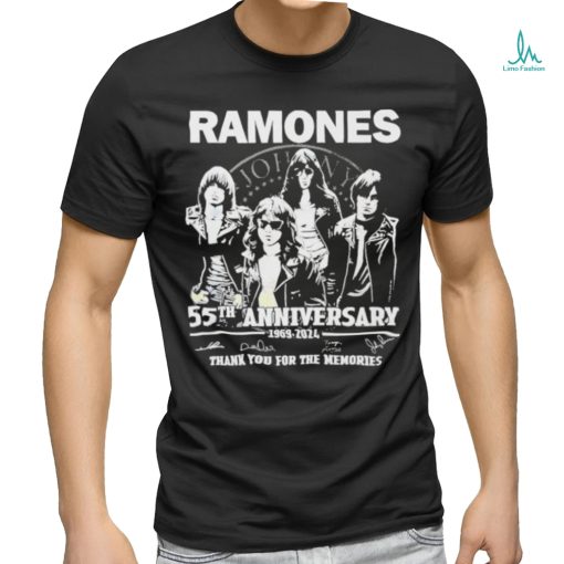 Awesome Ramones 55th Anniversary 1969 2024 Thank You For The Memories Shirt