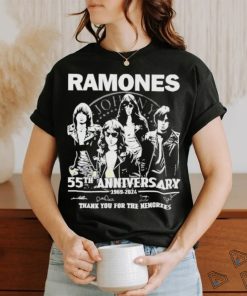 Awesome Ramones 55th Anniversary 1969 2024 Thank You For The Memories Shirt