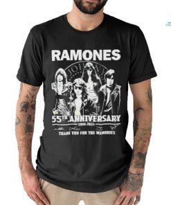 Awesome Ramones 55th Anniversary 1969 2024 Thank You For The Memories Shirt