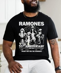 Awesome Ramones 55th Anniversary 1969 2024 Thank You For The Memories Shirt