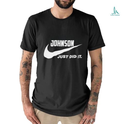 Awesome nike Johnson just did it 2024 T Shirt
