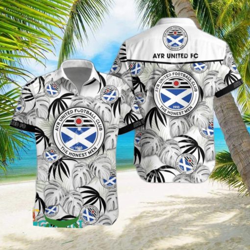 Ayr United F.C. Football Club Scottish Professional Football League hawaiian shirt