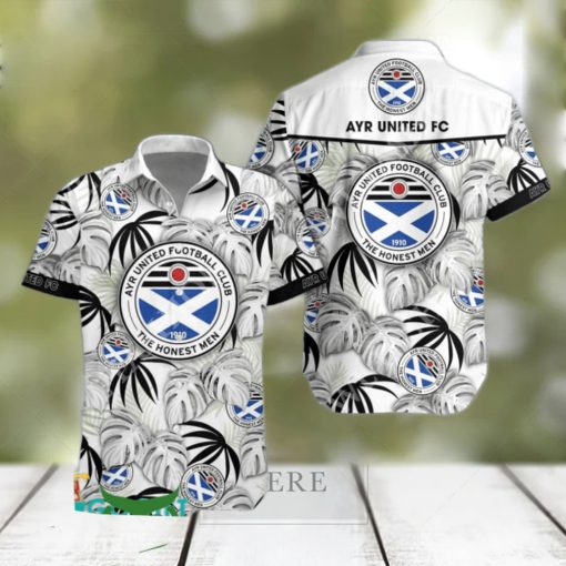 Ayr United F.C. Football Club Scottish Professional Football League hawaiian shirt