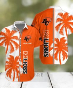 BC Lions CFL Tropical Hawaiian Shirt