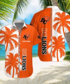 BC Lions CFL Tropical Hawaiian Shirt