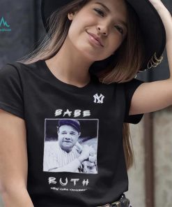 Babe Ruth New York Yankees Cooperstown Collection Player Vintage Logo shirt