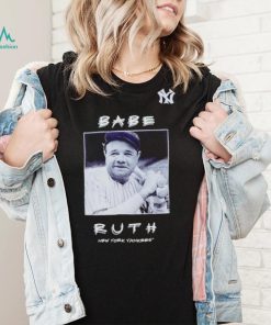 Babe Ruth New York Yankees Cooperstown Collection Player Vintage Logo shirt