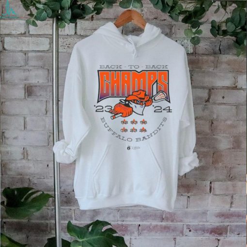 Back To Back 2023 2024 NLL Cup Champions Buffalo Bandits Shirt
