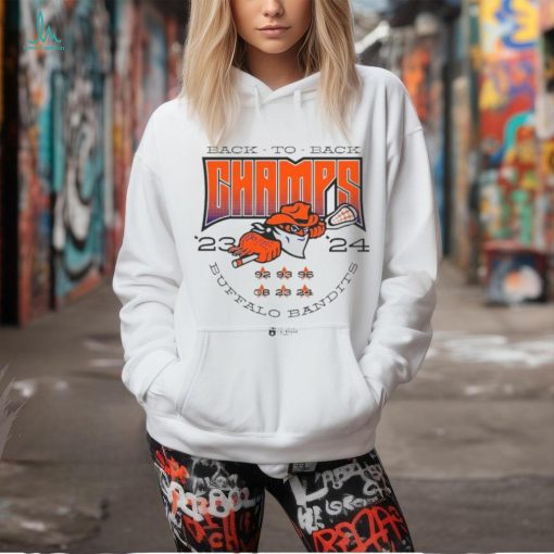 Back To Back 2023 2024 NLL Cup Champions Buffalo Bandits Shirt