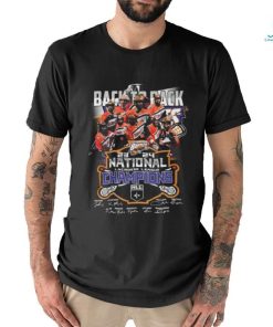 Back To Back Buffalo Bandits 2023 2024 NLL Champions T Shirt