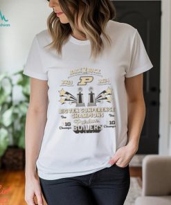 Back2back 2023 2024 Purdue Boilermakers Big Ten Champs Shirt