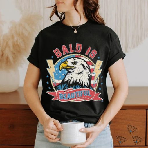 Bald Is Beautiful 4th Of July Independence Day Shirt