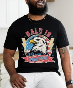 Bald Is Beautiful 4th Of July Independence Day Shirt