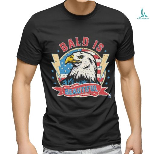 Bald Is Beautiful 4th Of July Independence Day Shirt