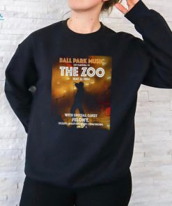 Ball Park Music Say Farewell To The Zoo Show On May 22nd 2024 With Felony Shirt