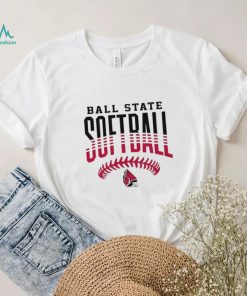 Ball State Cardinals University Softball 2024 Logo T shirt
