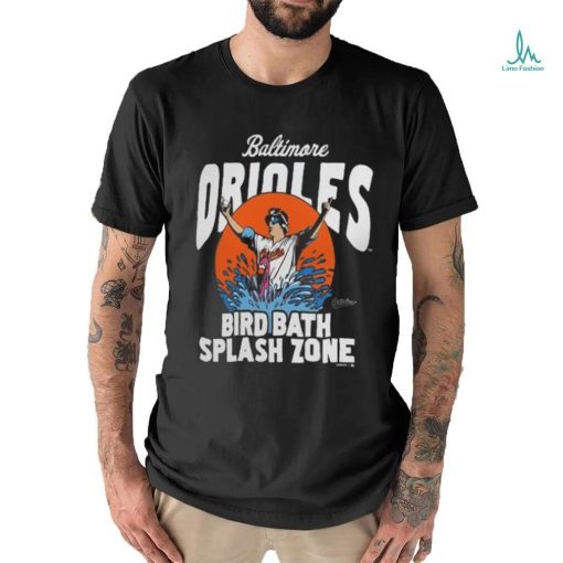 Baltimore Orioles Homage Charcoal Hyper Local Tri Blend T Shirt