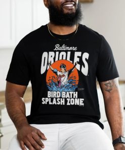 Baltimore Orioles Homage Charcoal Hyper Local Tri Blend T Shirt
