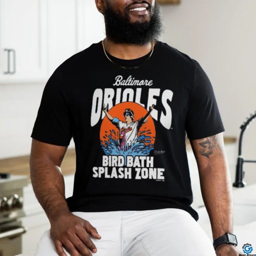 Baltimore Orioles Homage Charcoal Hyper Local Tri Blend T Shirt