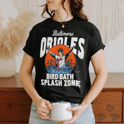 Baltimore Orioles Homage Charcoal Hyper Local Tri Blend T Shirt