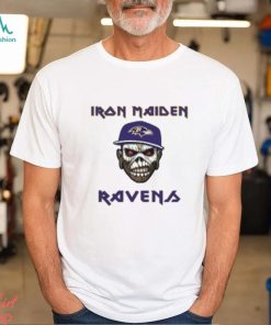 Baltimore Ravens Iron Maiden Rock Band Music T Shirt