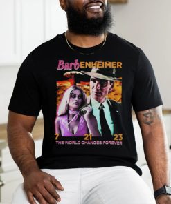 Barbenheimer The World Changes Forever 7 21 23 T Shirt