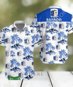 Barrow AFC Football Club Island hawaiian shirt