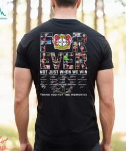 Bayer Leverkusen Forever Not Just When We Win Thank You For The Memories T Shirt