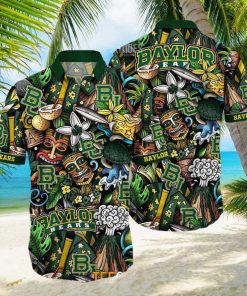 Baylor Bears NCAA Mens Floral Special Design Hawaiian Shirt