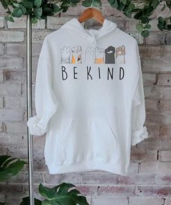 Be Kind Asl Sign Language Kindness Cat Paws Finger Signs T Shirt