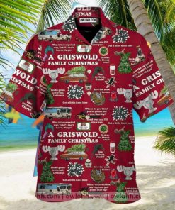 Beach Shirt Discoer Cool Amazing Merry Christmas Red Unisex Hawaiian Aloha Shirt