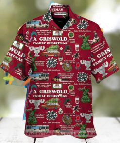 Beach Shirt Discoer Cool Amazing Merry Christmas Red Unisex Hawaiian Aloha Shirt