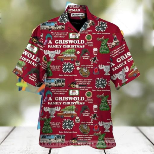 Beach Shirt Discoer Cool Amazing Merry Christmas Red Unisex Hawaiian Aloha Shirt