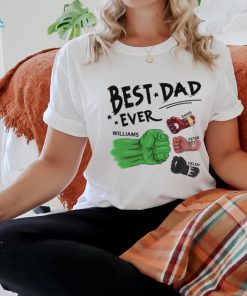 Best Dad Ever Personalized Shirt