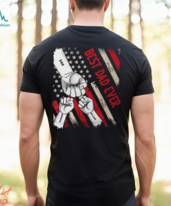 Best Dad, Papa Ever Stars And Stripes Shirt