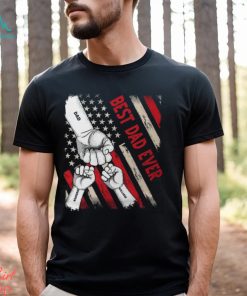 Best Dad, Papa Ever Stars And Stripes Shirt