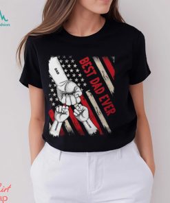 Best Dad, Papa Ever Stars And Stripes Shirt