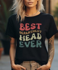 Best Department Head Ever Vintage Groovy Women Women T shirt